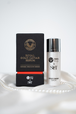Коллагеновая сыворотка для лица Royal Gold Caviar Serum Enhel Beauty