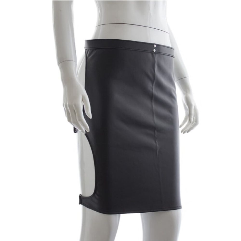 Эротическая юбка черная Romeo Rossi 9128