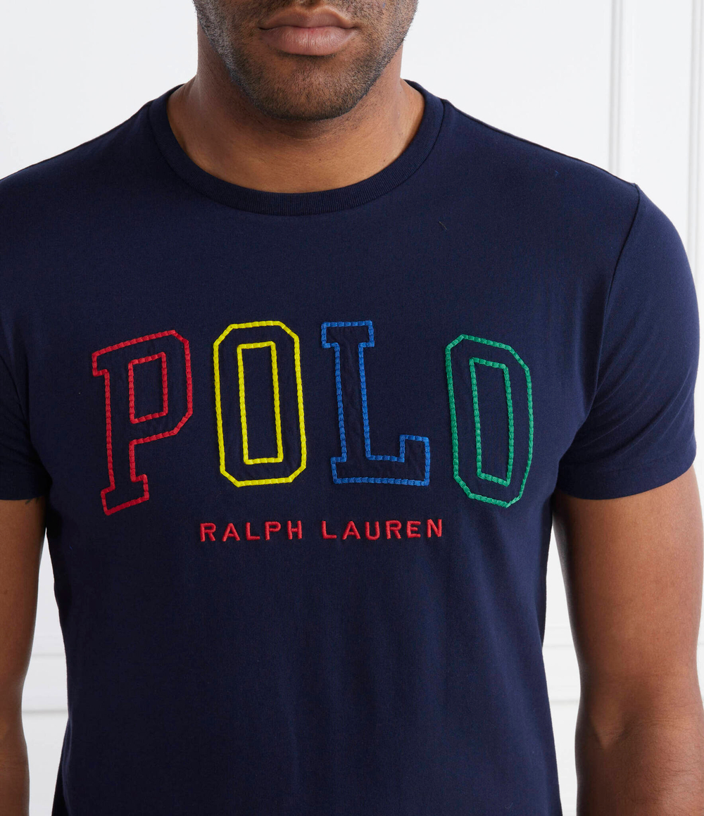 Футболка JERSEY POLO RALPH LAUREN - темно-синий(710929077)