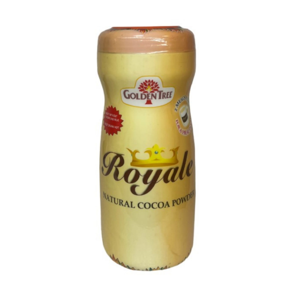 Какао-порошок без сахара Golden Tree Royale, 400 г, банка