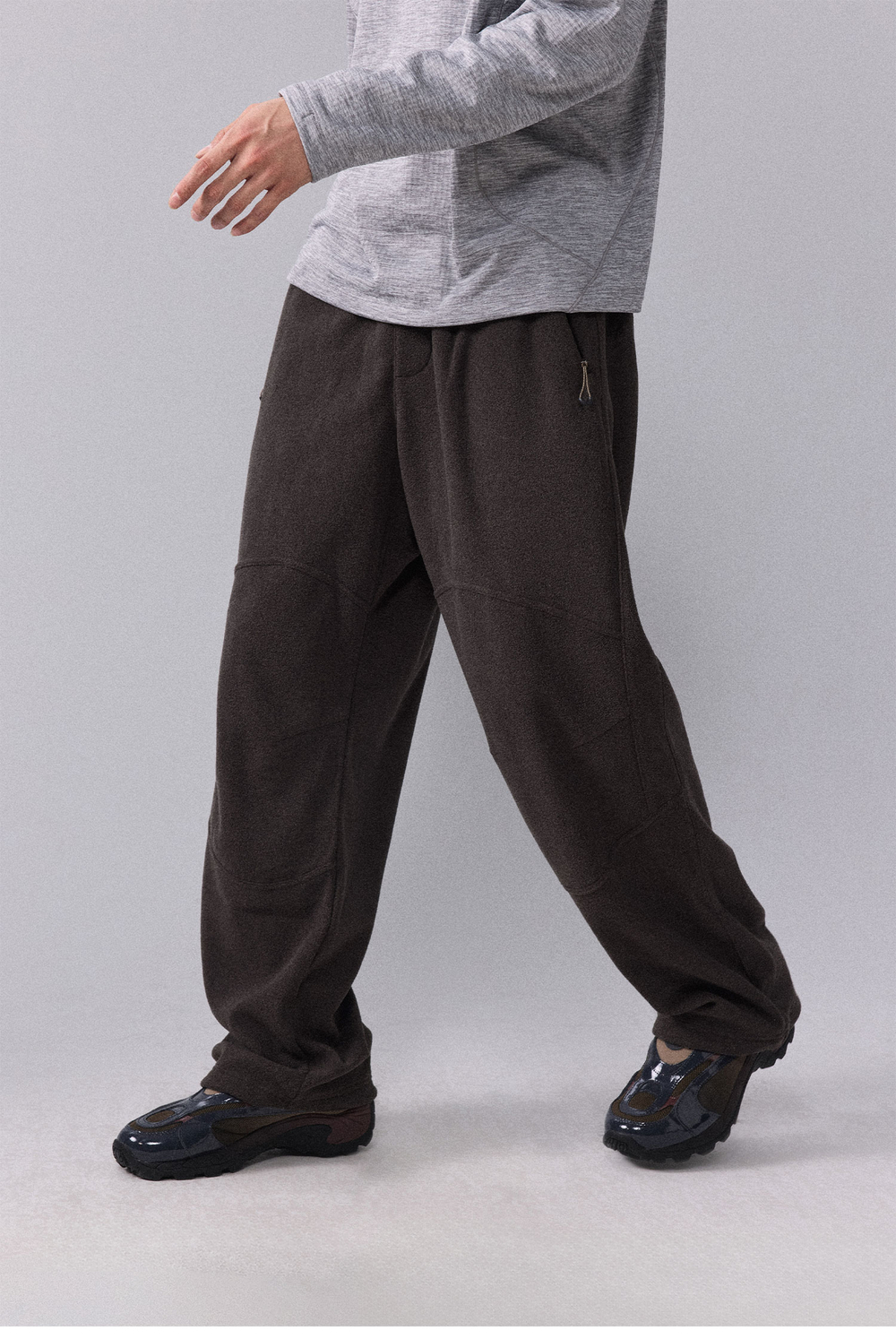 Брюки Nothomme Monterest Outdoor Mountain-Inspired Fleece Straight Pants