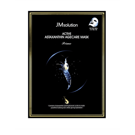 JMsolution Маска тканевая с астаксантином - Active astaxantine agecare mask prime, 30мл
