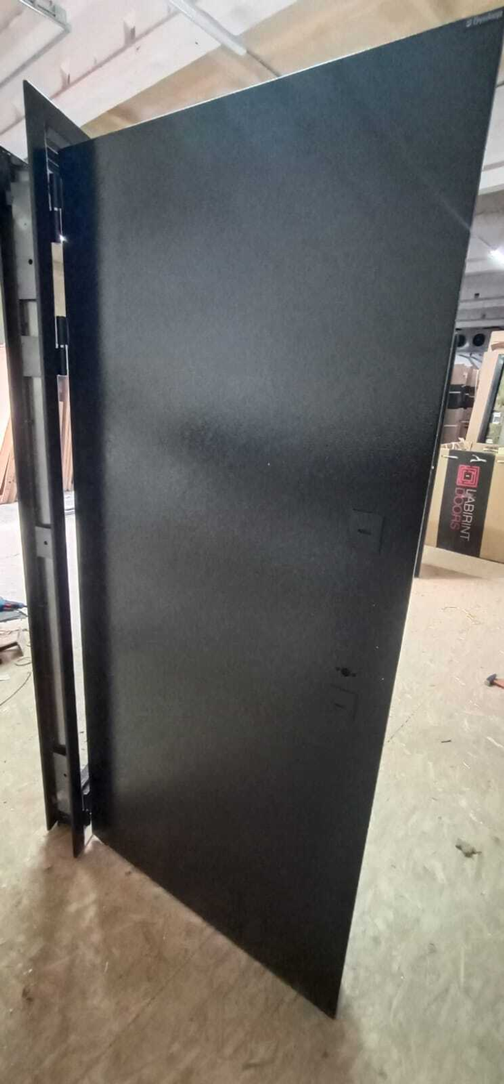 Дверь Входная Бункер BN-10 с терморазрывом 21 Грей софт