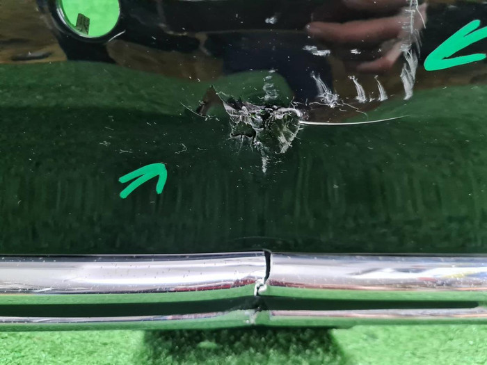 Бампер задний Mercedes S W222 (2013-2017) Maybach