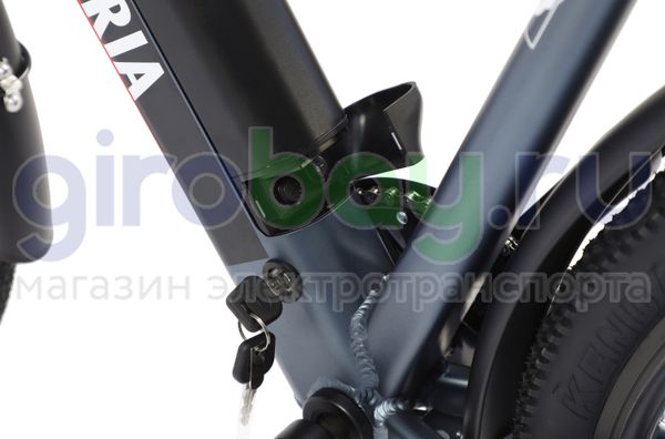 Электровелосипед WHITE SIBERIA CAMRY ALLROAD 500W 36V/11A Snegir (Синий)