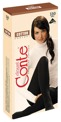 CONTE COTTON 150 (колготки женские хлопковые)