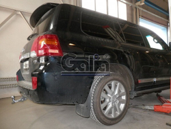 Фаркоп оцинкованный Galia T071C для Toyota Land Cruiser 200 2008-, Lexus LX 2008-(паспорт и сертификат в комплекте)(без электрики)