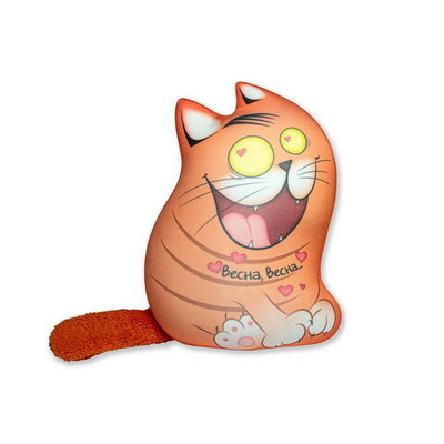 Антистресс "Кот Весна" 31*22*15