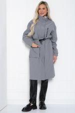 Плащ Весна близко (серый) Б12486-7 LT Collection