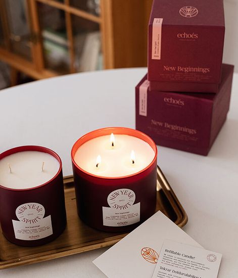 Honeysuckle & Mimosa, свеча Perfect Bloom collection, Echoes