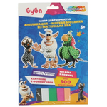 Аппликация из ЭВА 3шт. "Буба" AMPFIG-BU2 (Мультиарт)