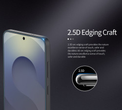 Защитное стекло с прозрачными рамками от Nillkin для Samsung Galaxy S25 FE, серия H+Pro Anti-Explosion Glass Screen Protector