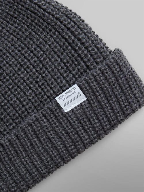 Шапка - Alpha Essential Watch Cap (medium charcoal - т.серый)