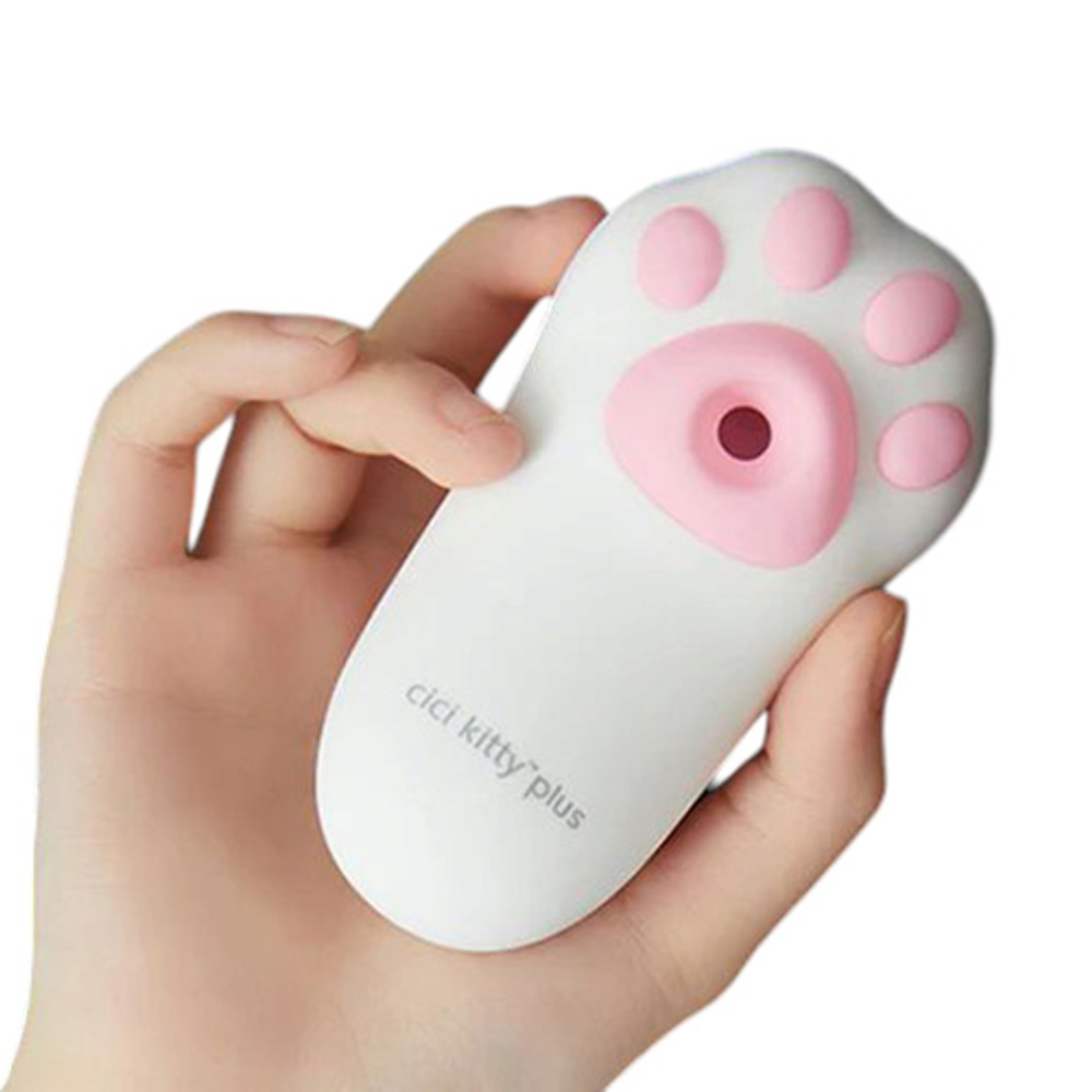 Вакуумный вибростимулятор клитора в виде лапки Otouch CiCi Kitty Plus Clitoral Suction Vibrator