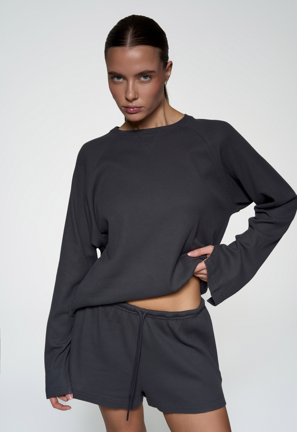 Шорты waffle suite