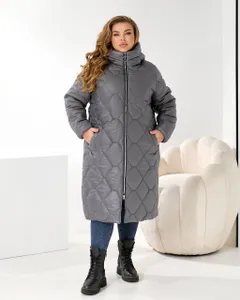 Пальто УК-2533-2 Фабрика Моды