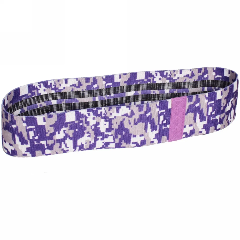 Резинка для фитнеса TD-802, 84*8 см, размер L, фиолетовый