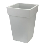 Кашпо ТУБУС 240мм 7,5л смоки (комплект 3 шт)