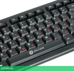 Клавиатура Oklick 90MV2 черный