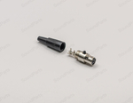 Разъем mini XLR 4 Pin c кнопкой + разъем мама для пайки