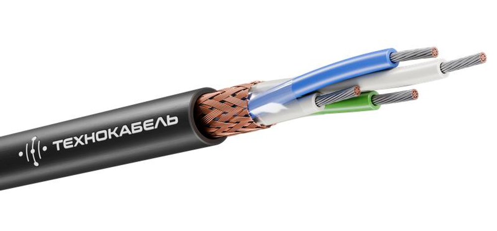 Кабель МКЭШВнг(А)-LS 2х2х1.0 500В (м) Технокабель 00-00155799