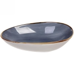 Тарелка керамическая «Corsica blue» 20,5*12,5*5см