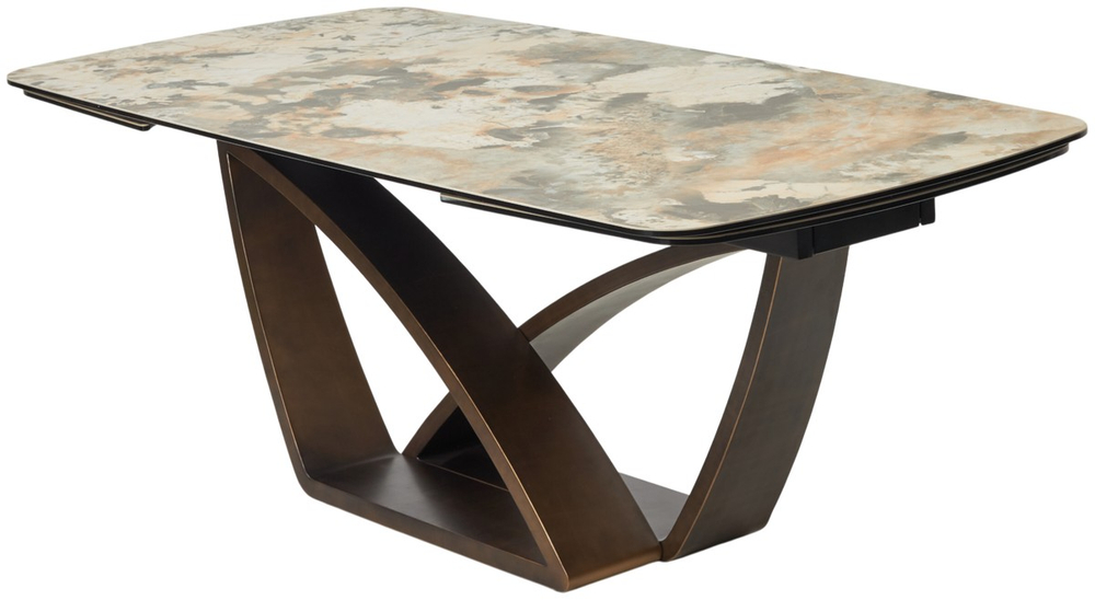 Стол М-City DISAUR Алонсо (Alonso) 200 Tl-137, Испанская керамика, Медный каркас