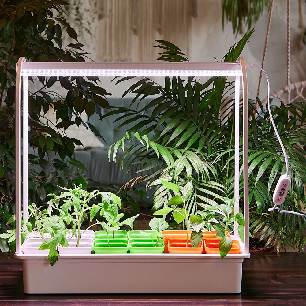 UST-E33 WHITE 2M Таймер с вилкой и разъемом L.N.G для фито светильника. 220В. 150Вт. Провод 2 метра. ТМ Uniel