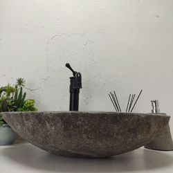 Раковина из речного камня RS01746 57*46*13 см