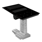 Индукционная варочная панель с вытяжкой Meferi XSMART35IX ULTRA фото 13