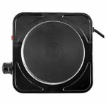 Настольная электрическая плита CENTEK CT-1506, 1000 Вт, 1 конфорка, 5 режимов нагрева, черная, CT-1506 Black