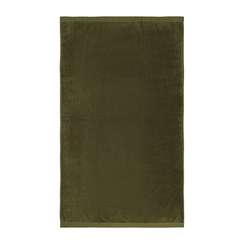 Полотенце банное оливкового цвета из коллекции essential, 90х150 см