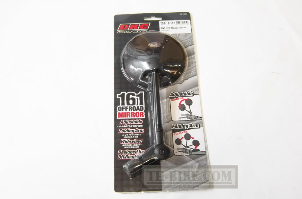 Mirror foldable 10mm. 161 Off Road Mirror DRC. Right side D58-16-110