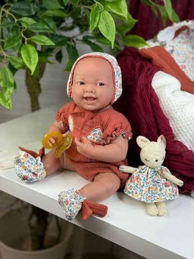 Кукла для девочки мягконабивная 39см Новорожденная (18792)