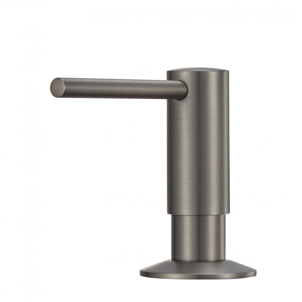 Дозатор для моющего средства MILACIO Ultra MC.931.GM вороненая сталь