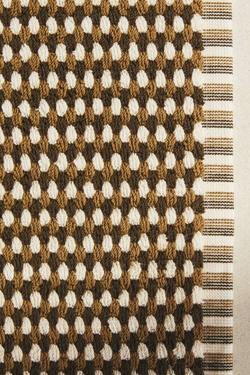 ZARA HOME ЖАККАРДОВЫЙ КОВРИК ДЛЯ ВАННЫ, ХАКИ