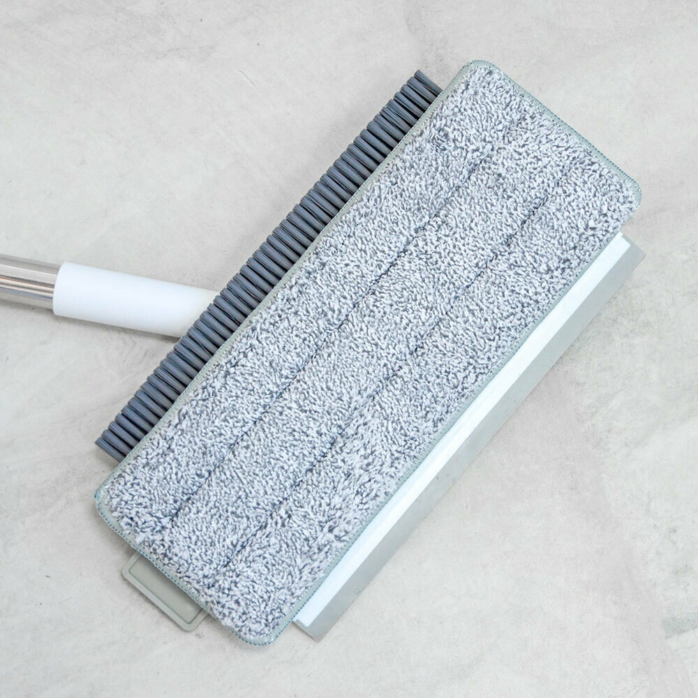 Набор для уборки 5в1 с насадкой из микрофибры 130см, нерж.сталь/PP