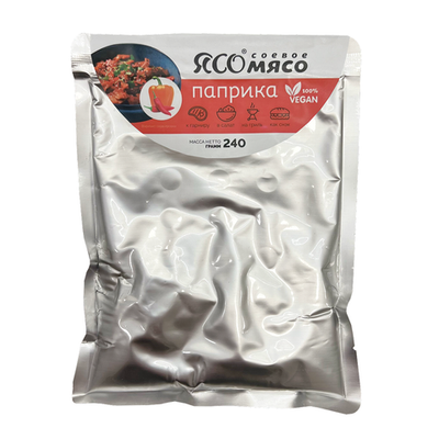 Соевое мясо, Паприка