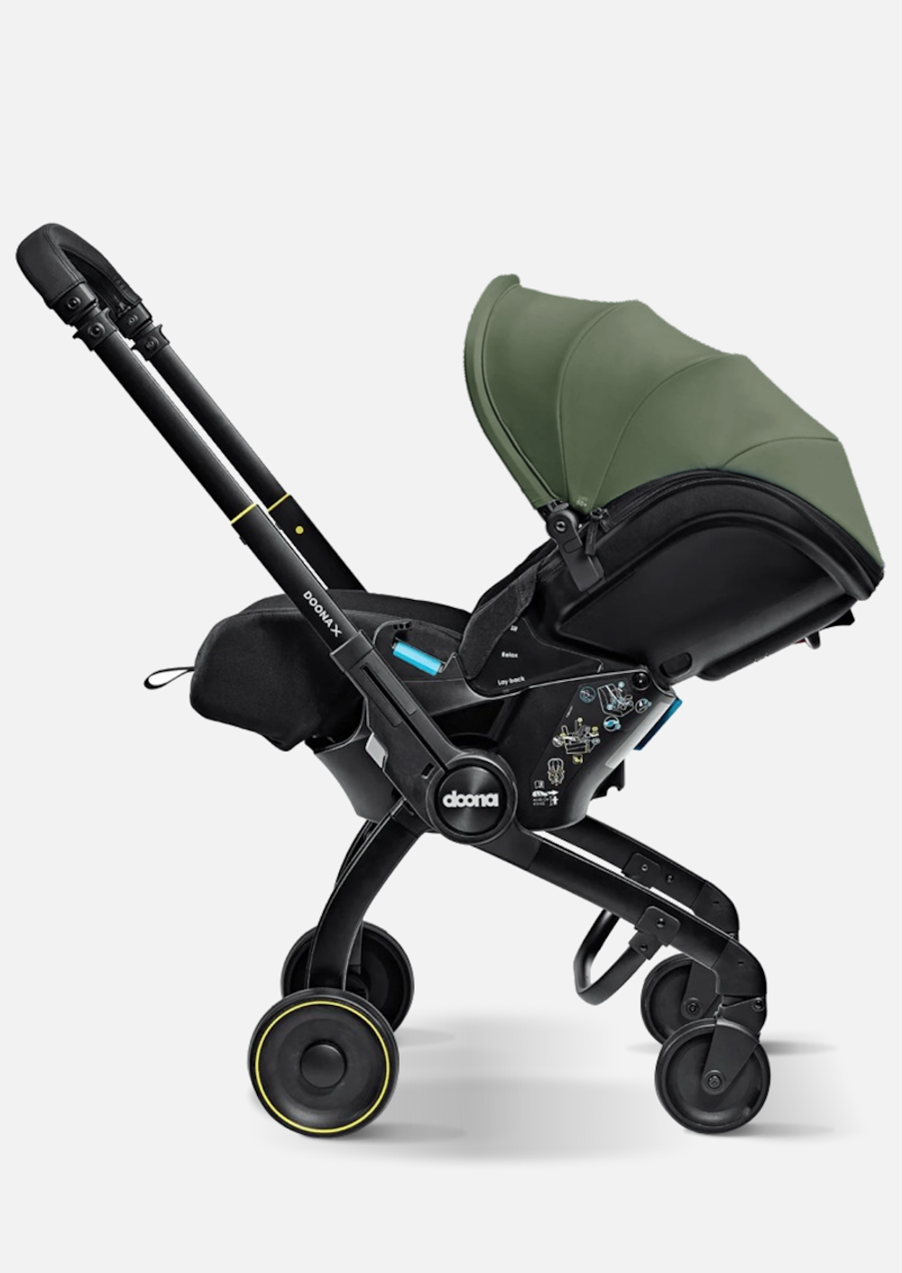 Doona Коляска и Автокресло Doona X / Slate Green (Forest Grey)