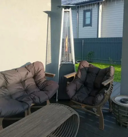 Уличный газовый обогреватель WWT 13I Black mini 1.8m + Чехол