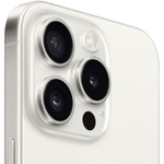 Смартфон Apple A3104 iPhone 15 Pro 128Gb белый титан моноблок 3G 4G 2Sim 6.1" 1179x2556 iOS 17 48Mpi