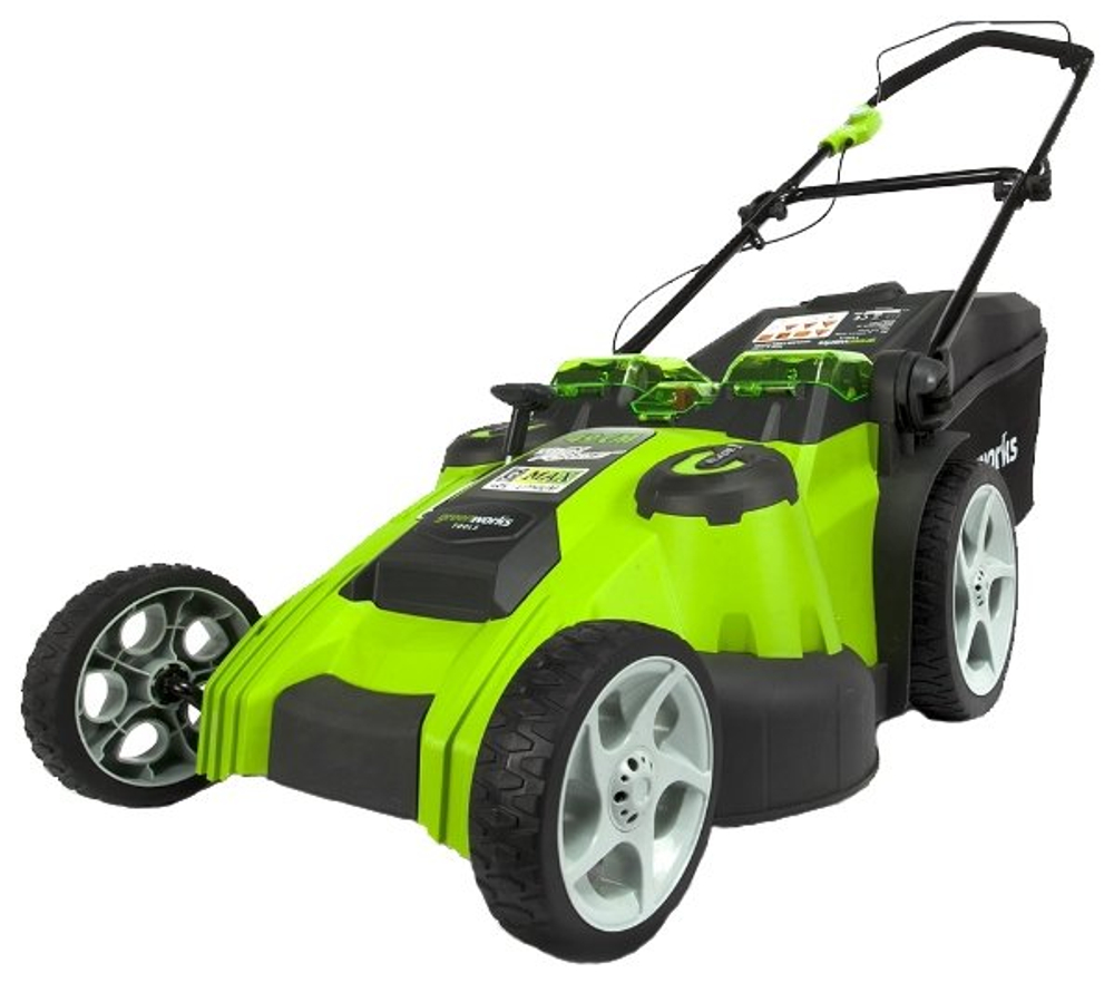 Газонокосилка аккумуляторная GREENWORKS TwinForce G40LM49DB 40В,49см,без АКБ и ЗУ (2500207)