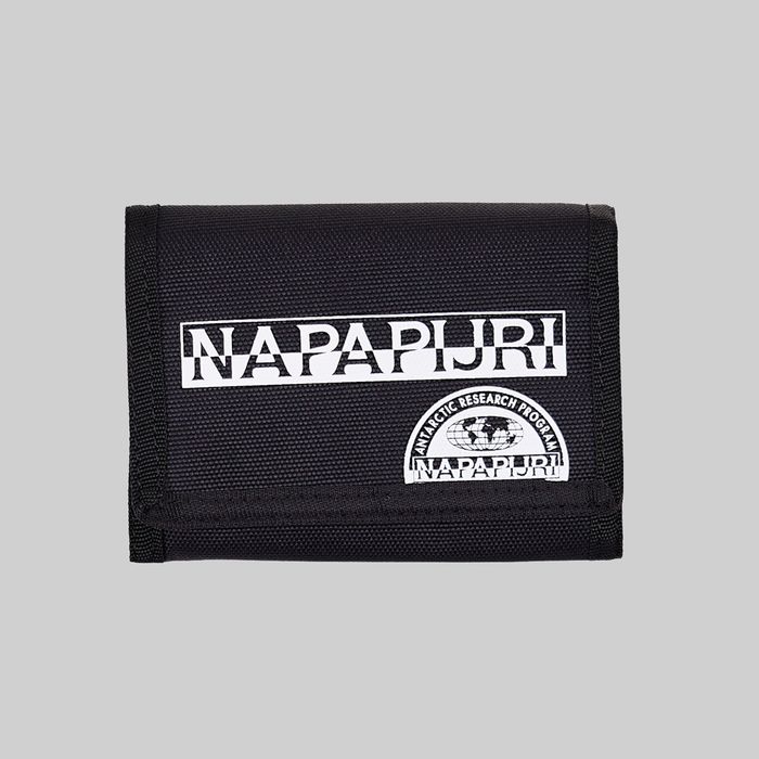 Кошелек Napapijri Happy Wallet 5 Black артикул:NA4HBN041 - купить в магазине Дайс