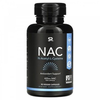 Sports Research, NAC N-Acetyl-L-Cysteine 600 mg, N-Ацетилцистеин, 90 вегетарианских капсул