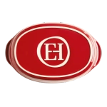 Блюдо для запекания овальное Emile Henry Burgundy, 27 х 17.5 см