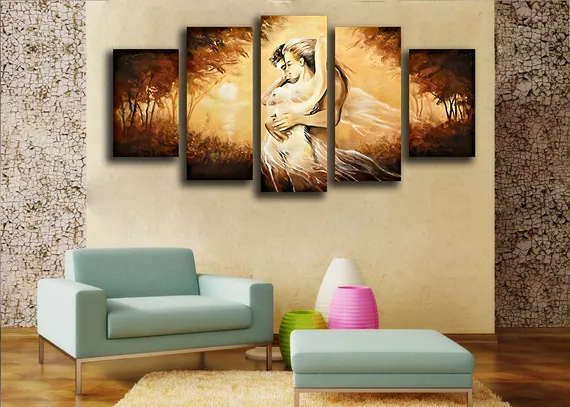 Модульная картина "Нежность"