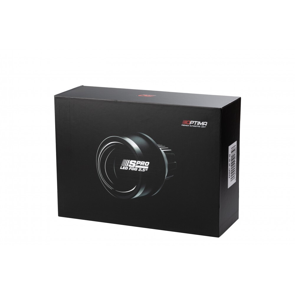 Optima LED FOG Lens S-PRO 2,5" 5500K 12V