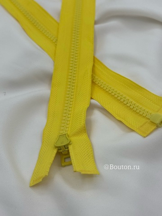 Молния тракторная желтая