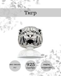 Голова тигра шарм