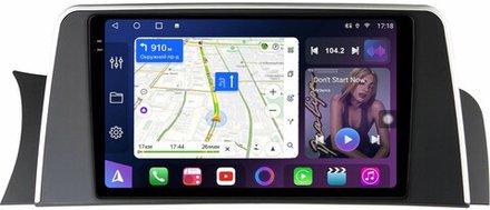 Магнитола для BMW X3 F25 2011-2014 CIC - FarCar BM9-9663CIC монитор 9.5" QLED на Android 14, TS10, 4+32Гб, CarPlay, 4G SIM-слот